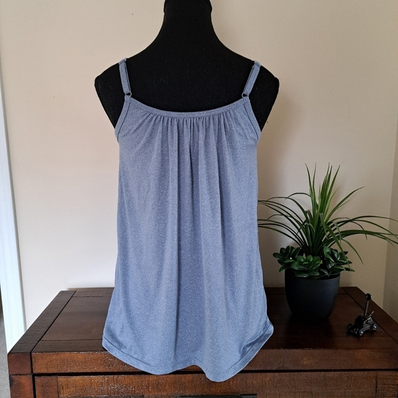 32 Degrees Cool Cami Tanks Small Blue Lavender Built In Bra | Set Of 2 - Picture 10 of 14